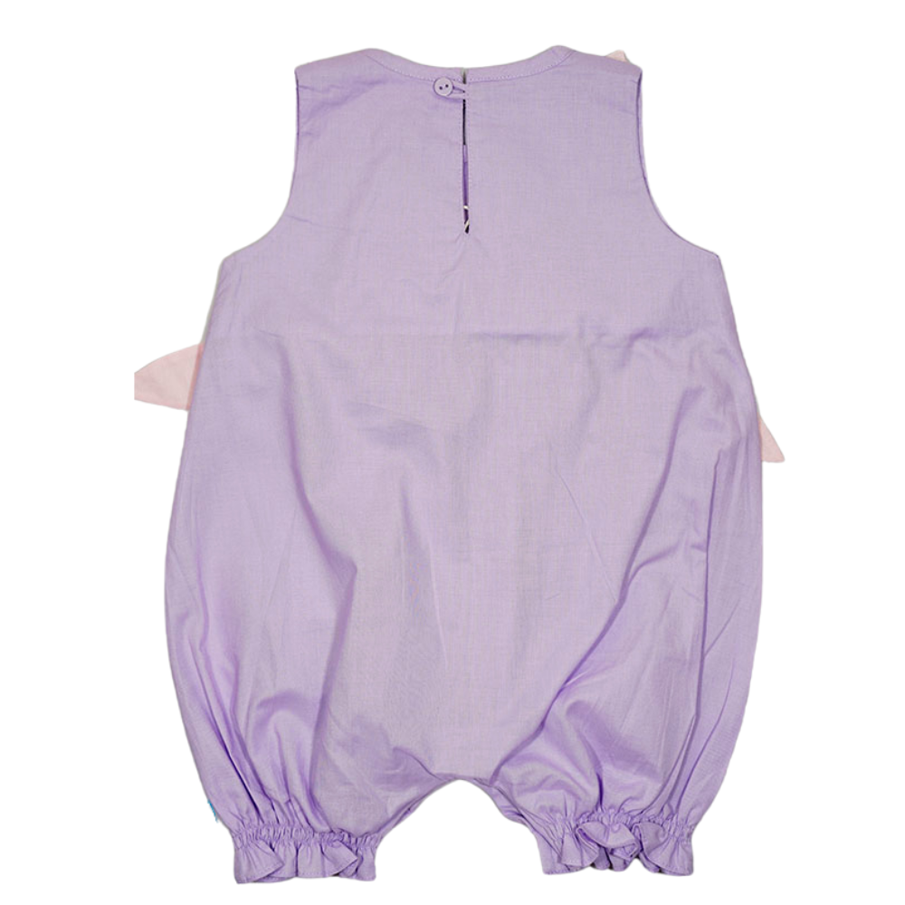 Purple Easter Bunny Hand Embroidered Bubble