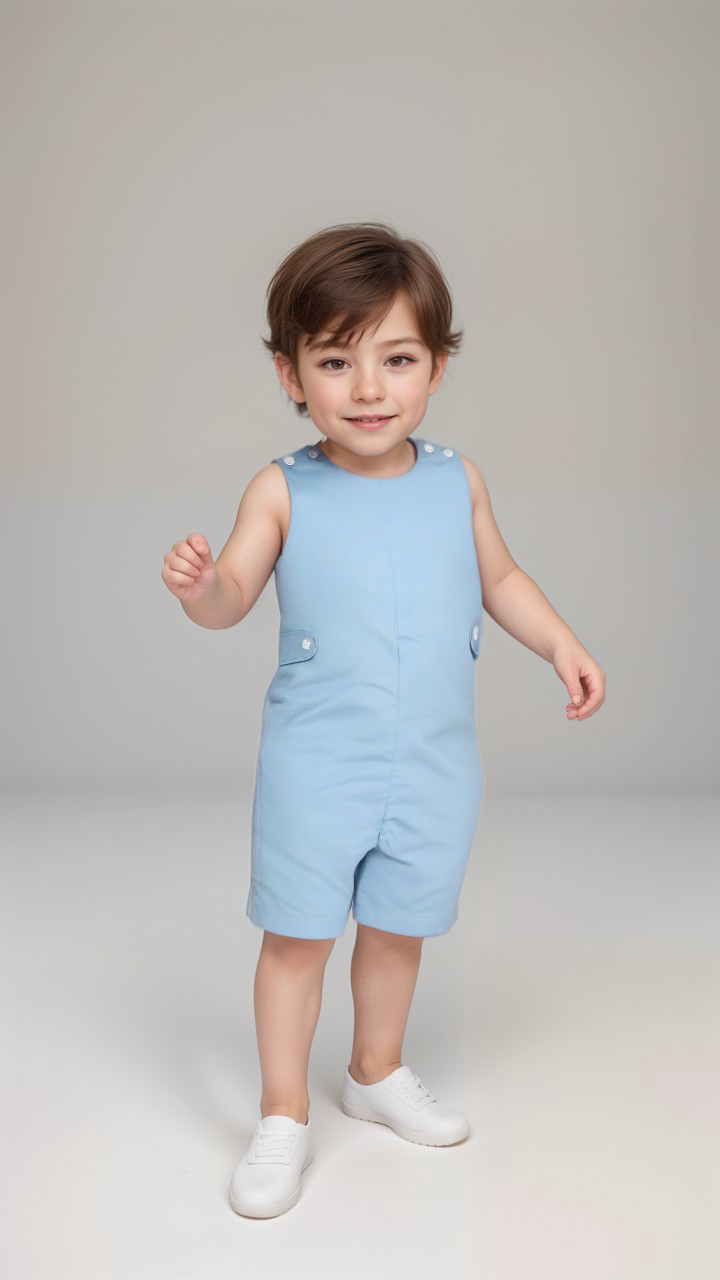 Light Blue Boy Side Button Tabs Jon Jon